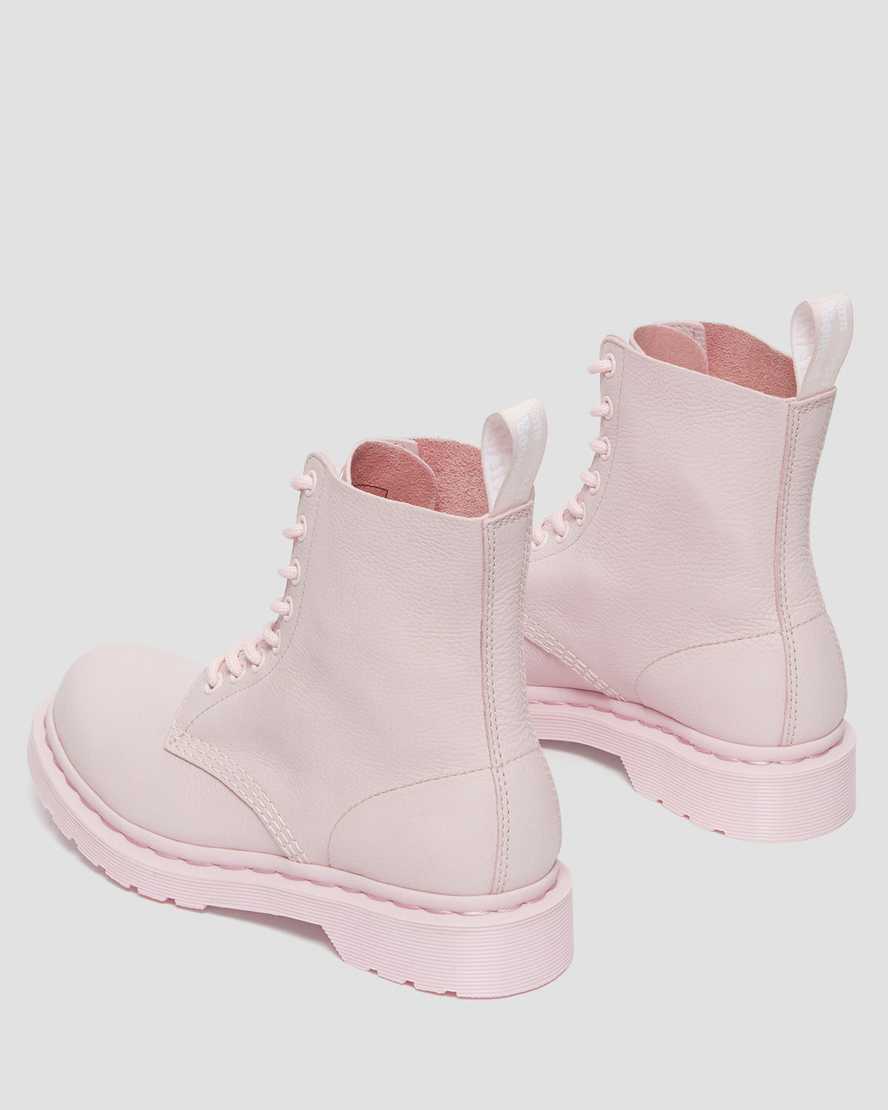 Dr Martens 1460 PASCAL WOMEN'S MONO LACE UP BOOTS Розовые Высокие Ботинки