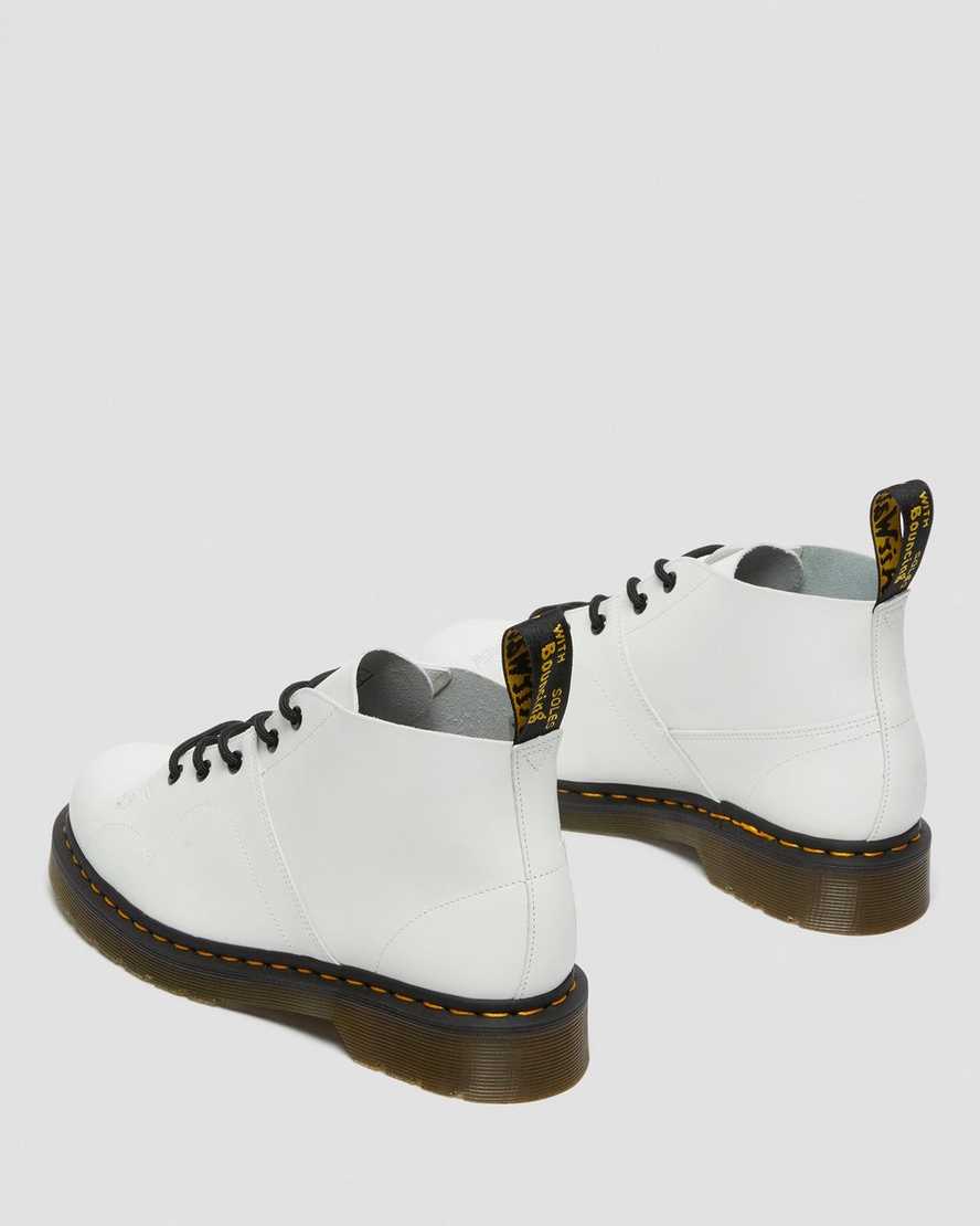DR MARTENS Church Smooth Leather Monkey Boots