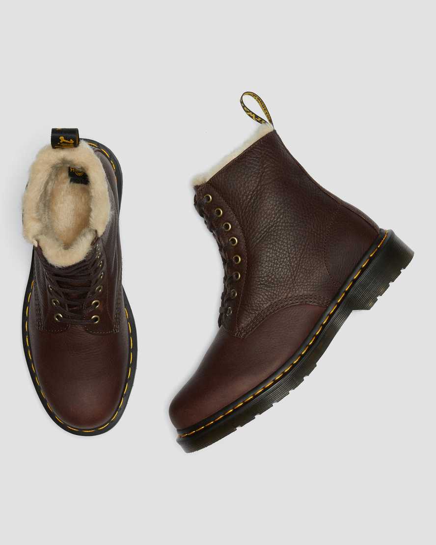 DR MARTENS 1460 Pascal Faux Fur Lined Boots