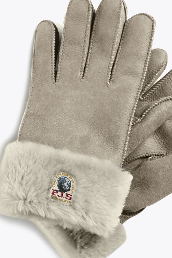 SHEARLING GLOVES перчатки цвета STONE | Parajumpers®