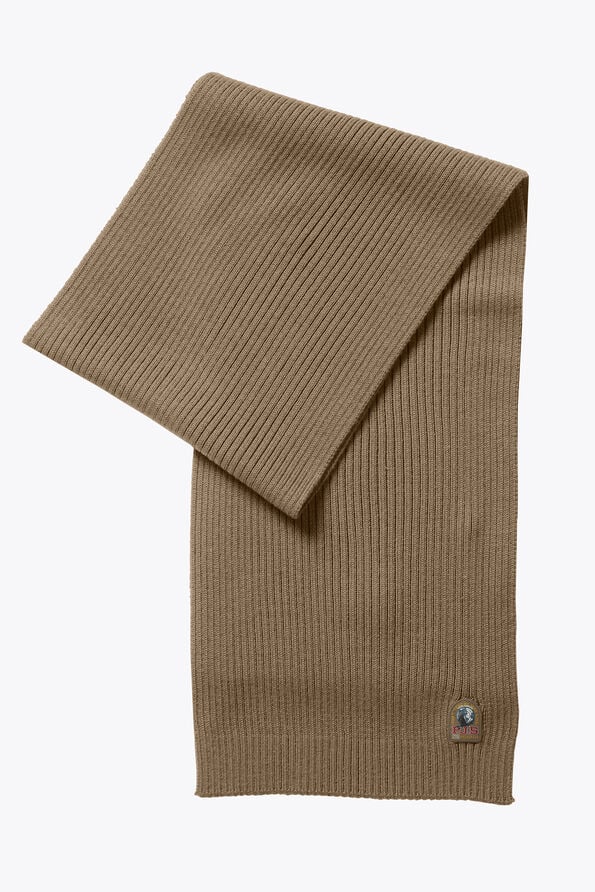 RIB SCARF шарфы цвета CAPPUCCINO | Parajumpers®