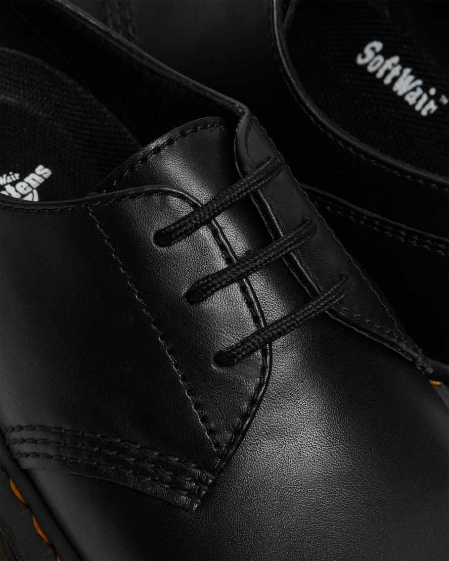 DR MARTENS Audrick Nappa Leather Platform Shoes