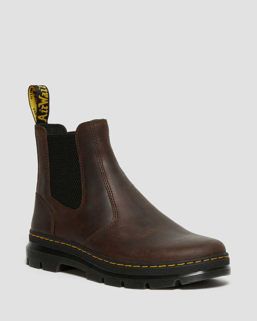DR MARTENS Embury Crazy Horse Leather Casual Boots
