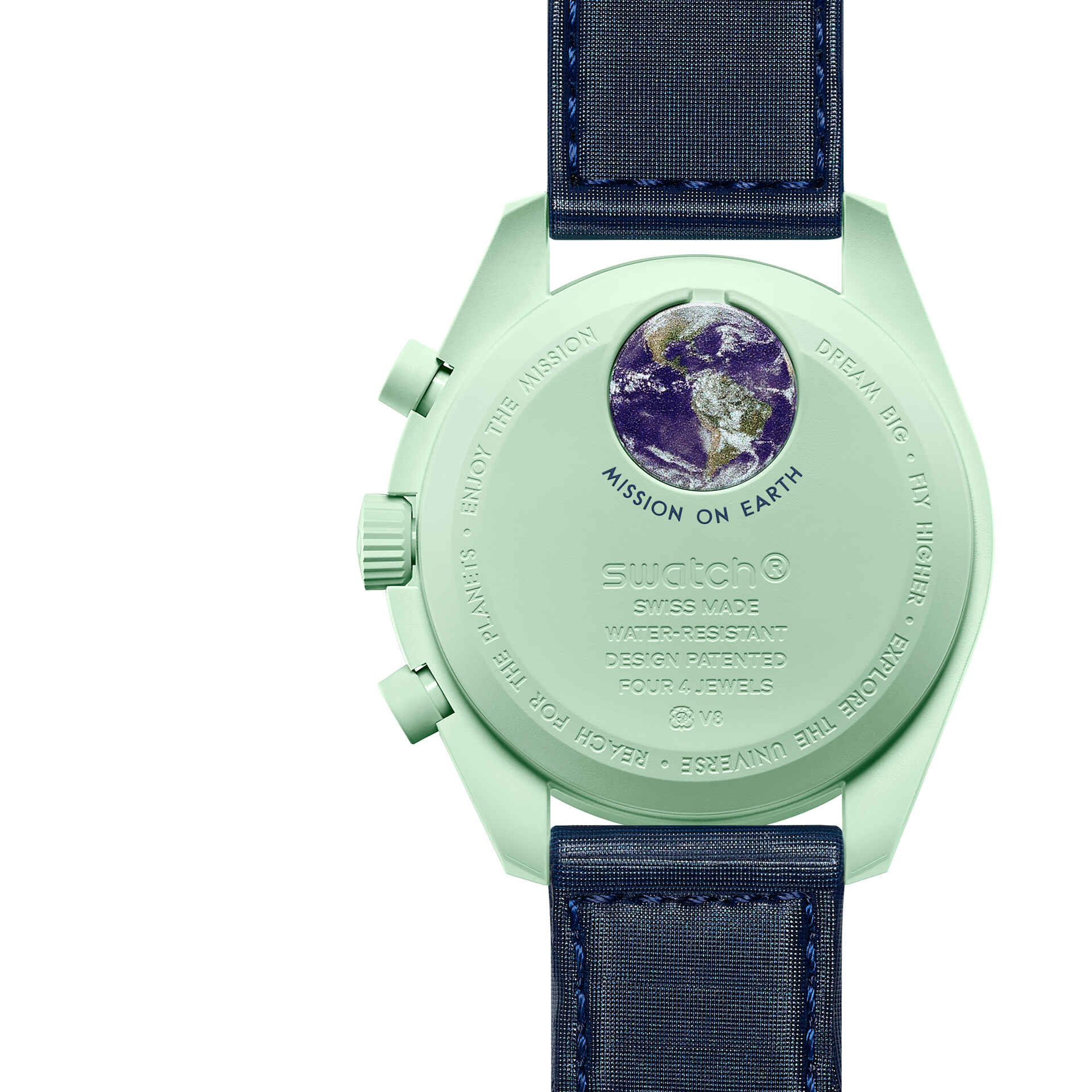 Наручные Часы Swatch MISSION ON EARTH BIOCERAMIC MOONSWATCH Omega Speedmaster