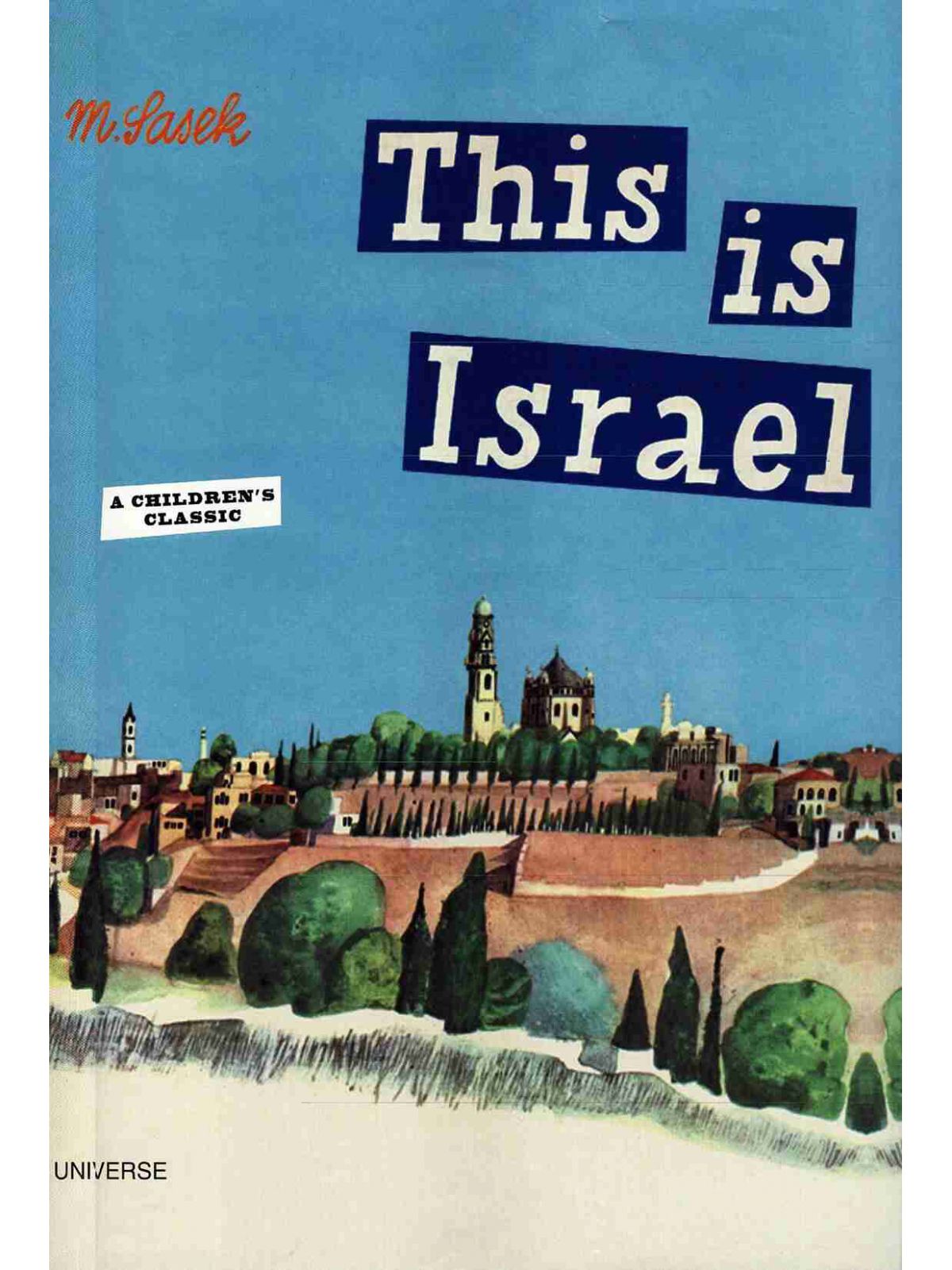 THIS IS ISRAEL SASEK, MIROSLAV Купить Книгу на Английском