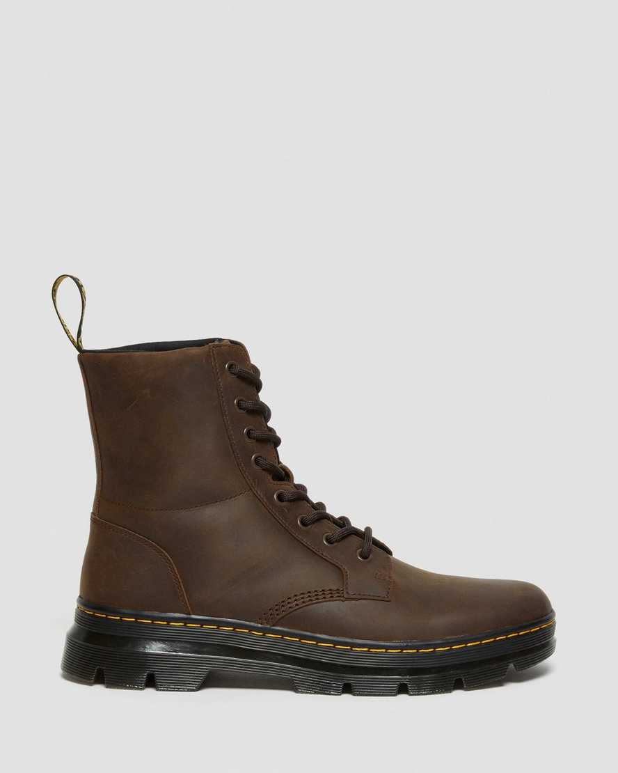DR MARTENS Combs Crazy Horse Leather Casual Boots