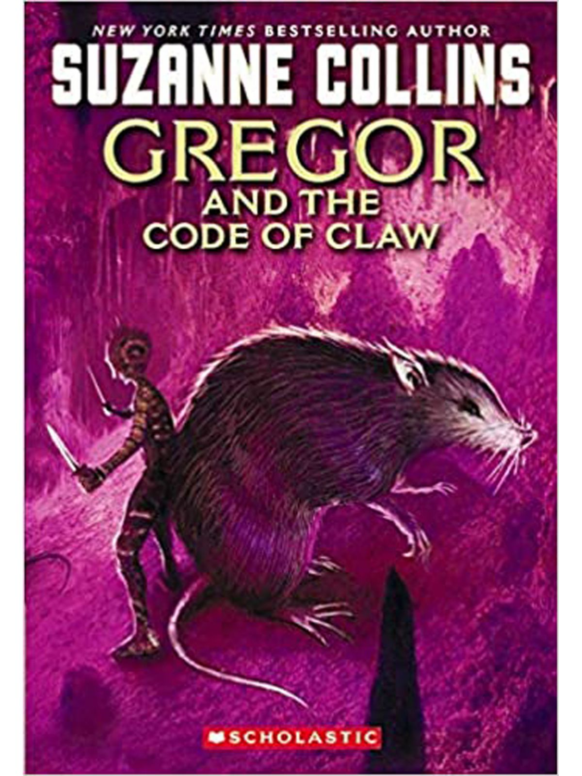 GREGOR AND THE CODE OF CLAW/UNDERLAND CHRONICLES#5 COLLINS, SUZANNE Купить Книгу на Английском
