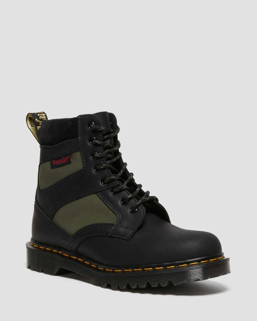 DR MARTENS 1460 Made in England Padded Panel Lace Up Boots