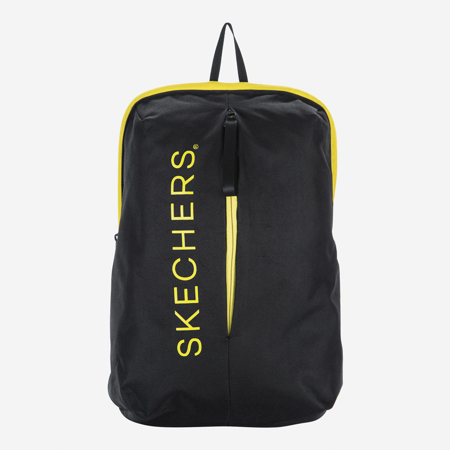 Рюкзак Skechers Чёрный с Жёлтой Молнией
