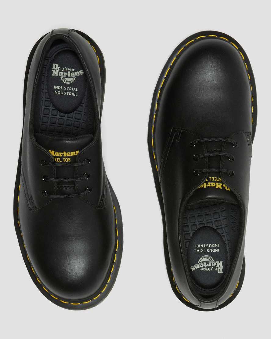 DR MARTENS 1461 Slip Resistant Steel Toe Shoes