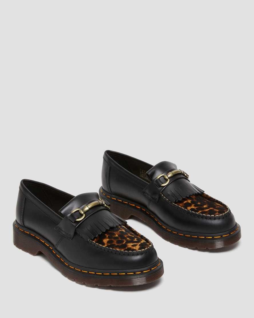 DR MARTENS Adrian Snaffle Hair On Loafers