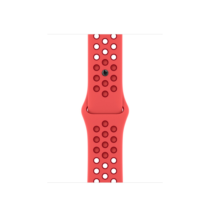 Apple Watch SE NIKE RED STARLIGHT Aluminum Case with Sport Band 40 мм Золотой Корпус Красный Ремешок