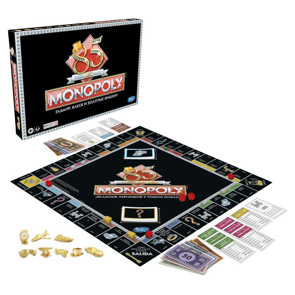 MONOPOLY 85 лет Юбилейное издание Монополия Настольная Игра