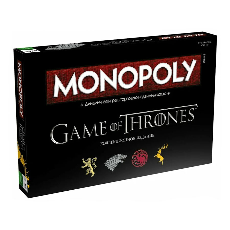 MONOPOLY Game of Thrones Игра Престолов Монополия Настольная Игра