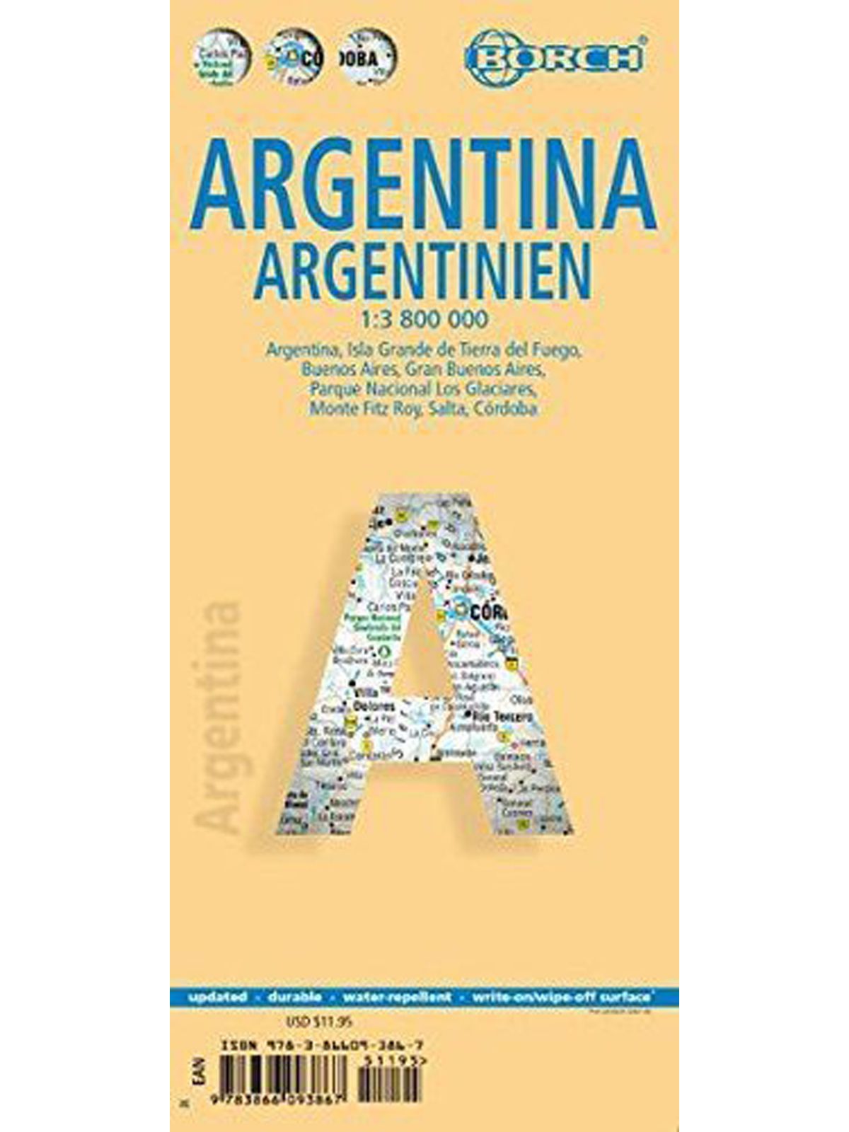 ARGENTINA BORCH MAP BORCH Купить Книгу на Английском