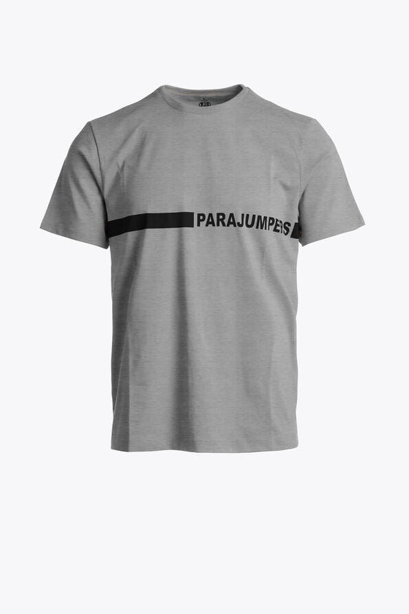 SPACE TEE поло-и-футболки цвета STEEL MELANGE для Мужчин | Parajumpers®