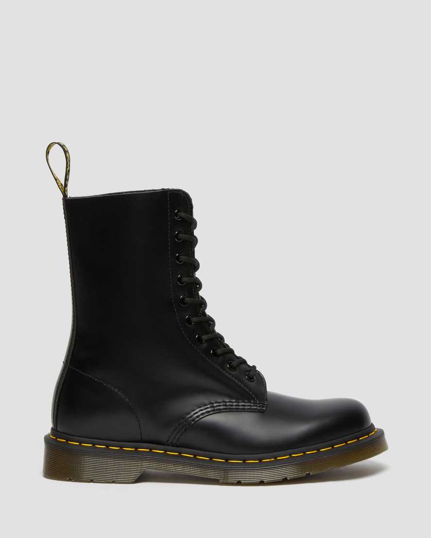 DR MARTENS 1490 Smooth Leather Mid Calf Boots