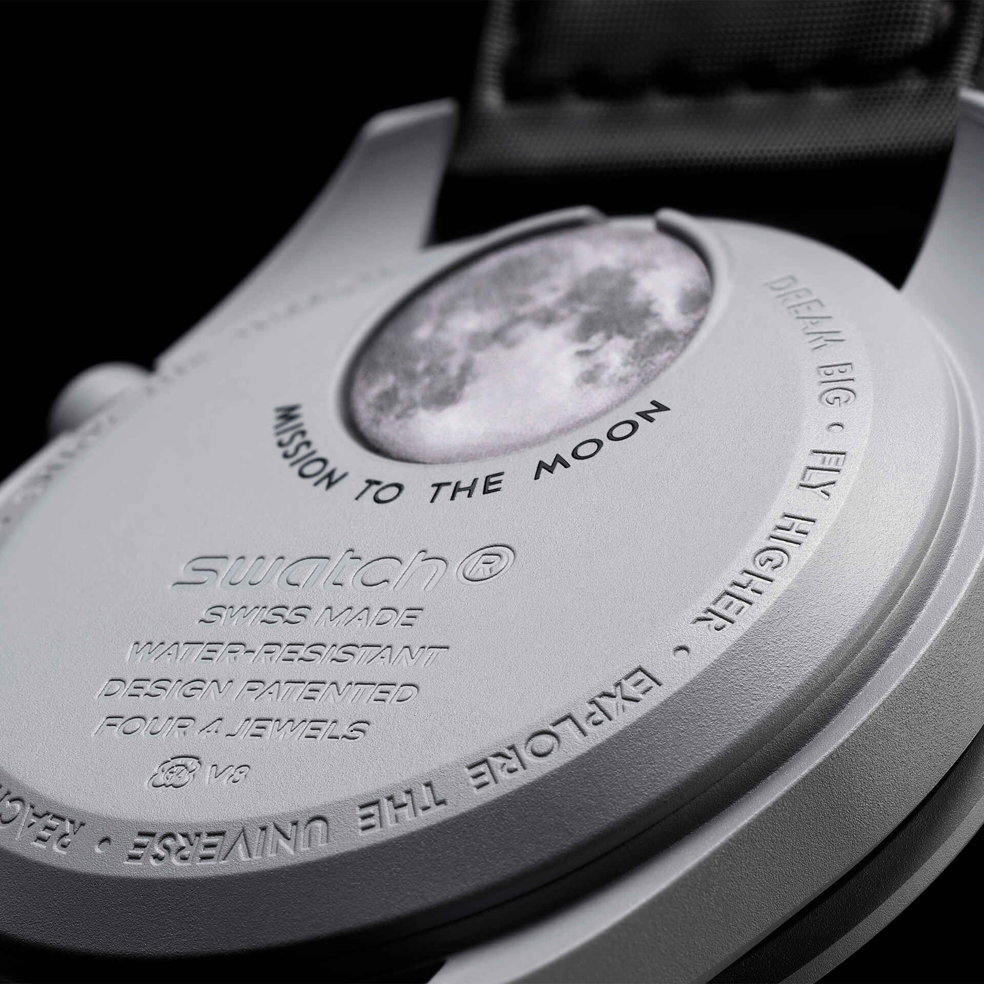Наручные Часы Swatch MISSION TO THE MOON BIOCERAMIC MOONSWATCH Omega Speedmaster