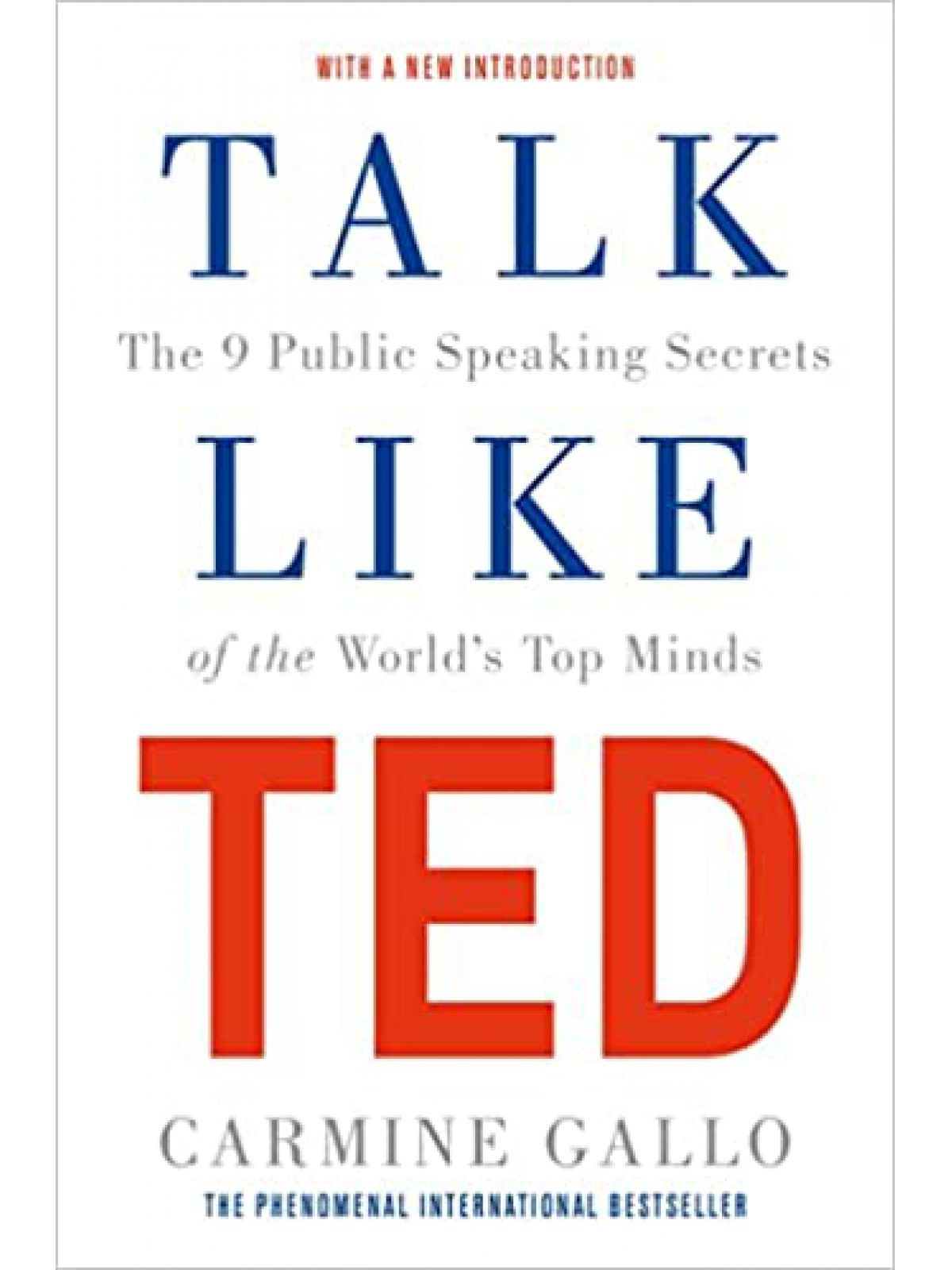 TALK LIKE TED: THE 9 PUBLIC SPEAKING SECRETS OF THE WORLD’S TOP MINDS GALLO, CARMINE Купить Книгу на Английском