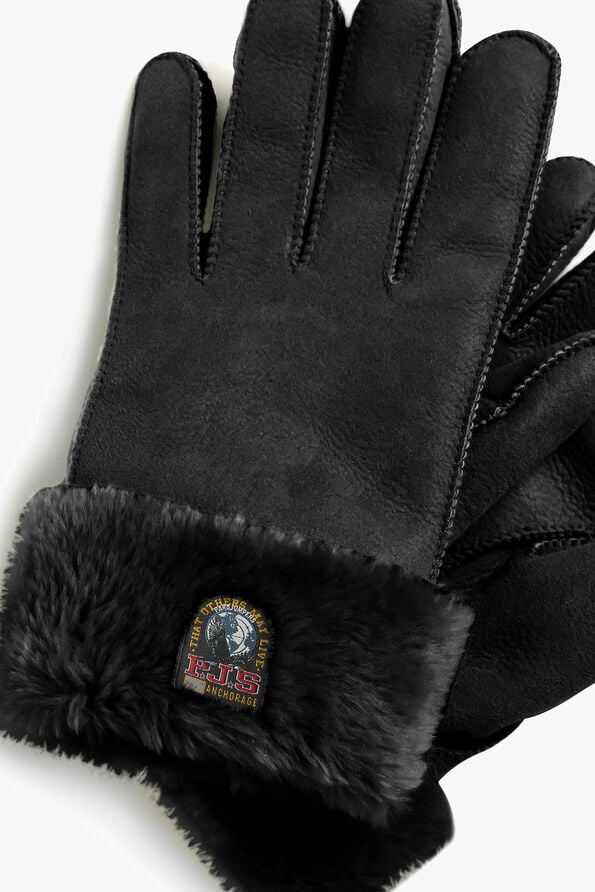 SHEARLING GLOVES перчатки цвета BLACK | Parajumpers®