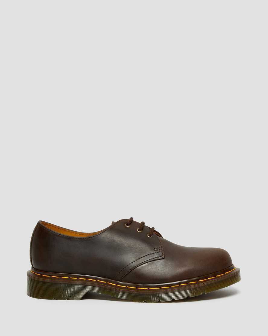 DR MARTENS 1461 Crazy Horse Leather Oxford Shoes