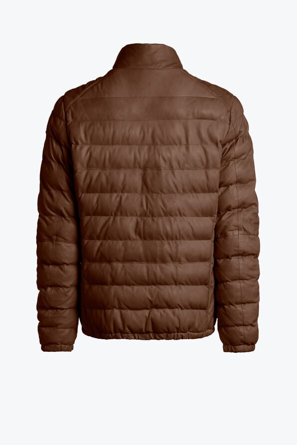 ERNIE LEATHER Кожаная куртка цвета BROWN для Мужчин | Parajumpers®