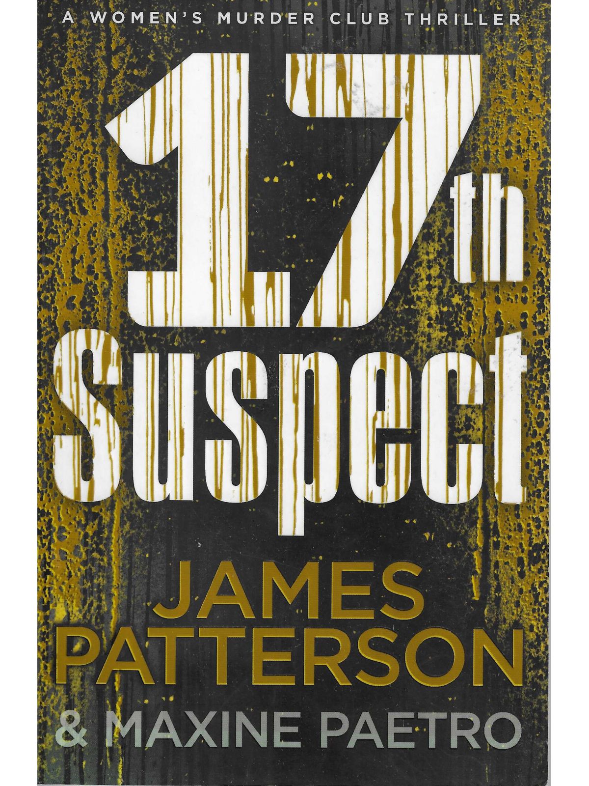 17TH SUSPECT PATTERSON , JAMES Купить Книгу на Английском