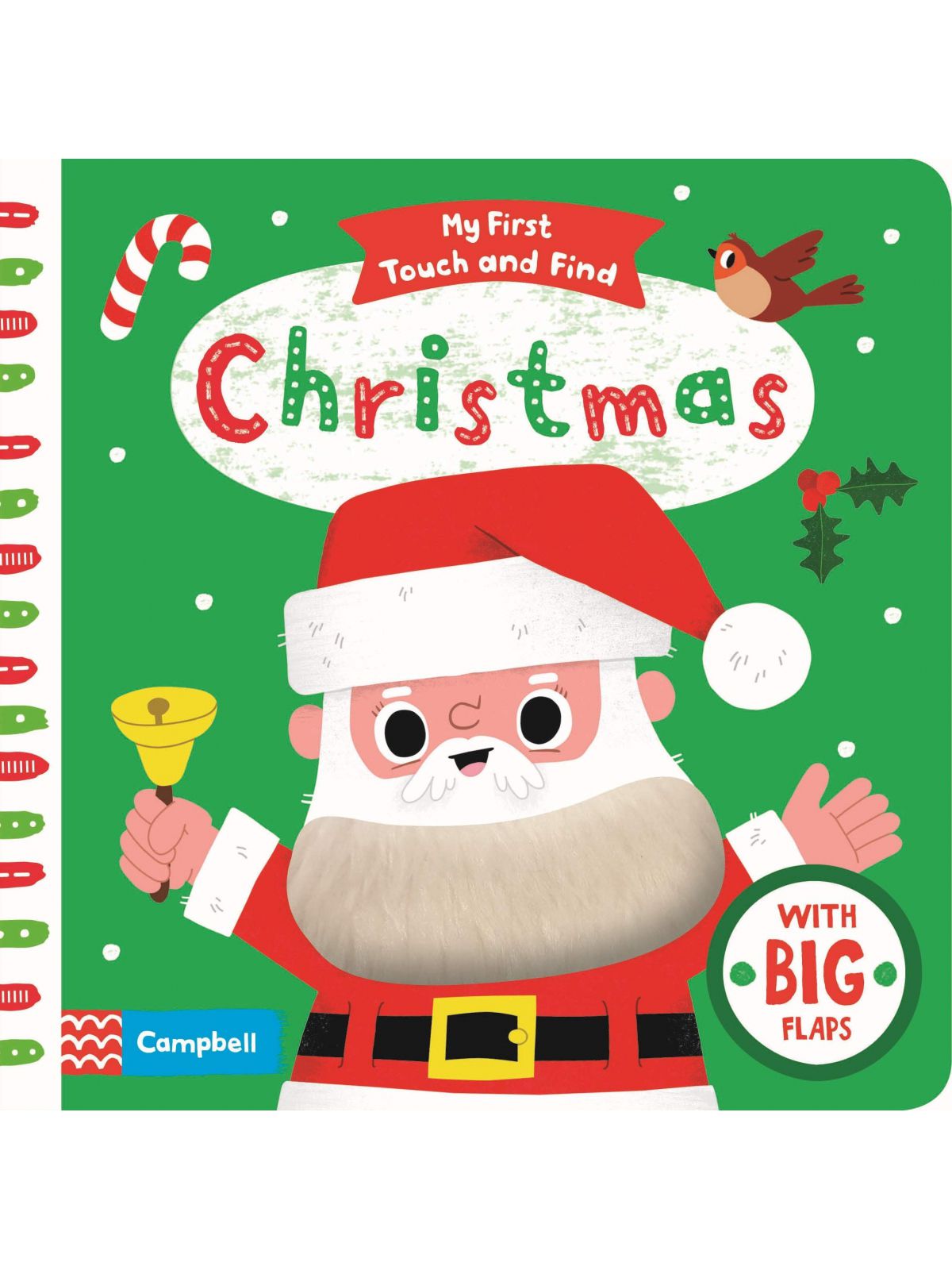 CAMPBELL: MY FIRST TOUCH & FIND - CHRISTMAS  Купить Книгу на Английском
