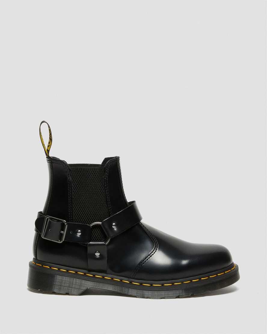 DR MARTENS Wincox Smooth Leather Buckle Boots