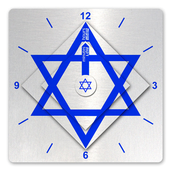 The Layers Clock - Shield of David