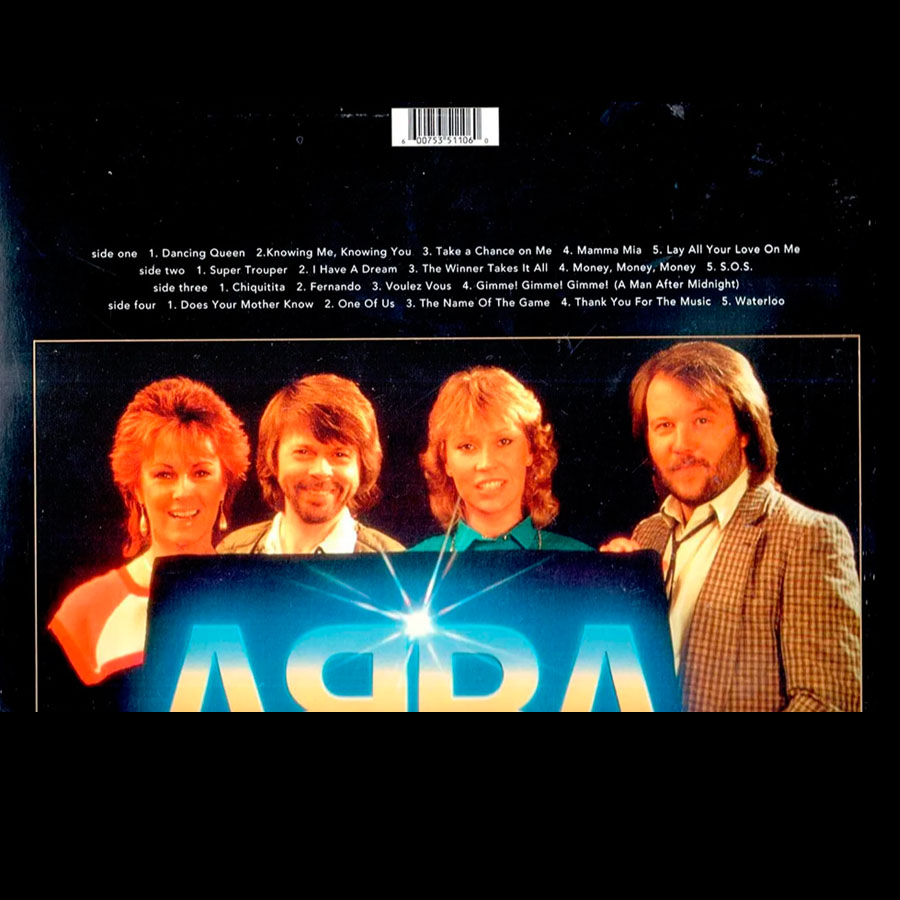 Виниловая Пластинка ABBA Gold Greatest Hits 2 LP 1992 Polydor Виниловый Диск
