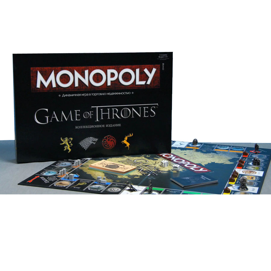 MONOPOLY Game of Thrones Игра Престолов Монополия Настольная Игра