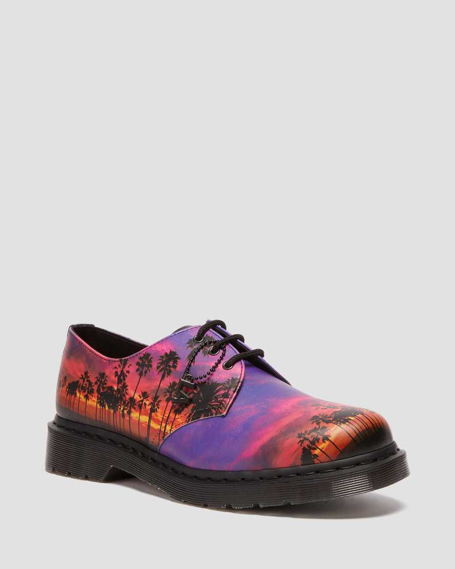 DR MARTENS 1461 Los Angeles Leather Oxford Shoes