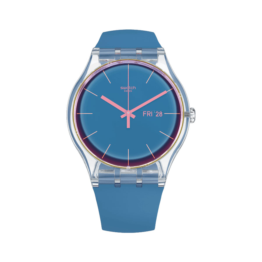 Наручные Часы Swatch POLABLUE Синие