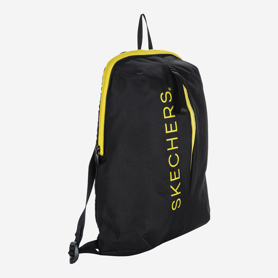 Рюкзак Skechers Чёрный с Жёлтой Молнией
