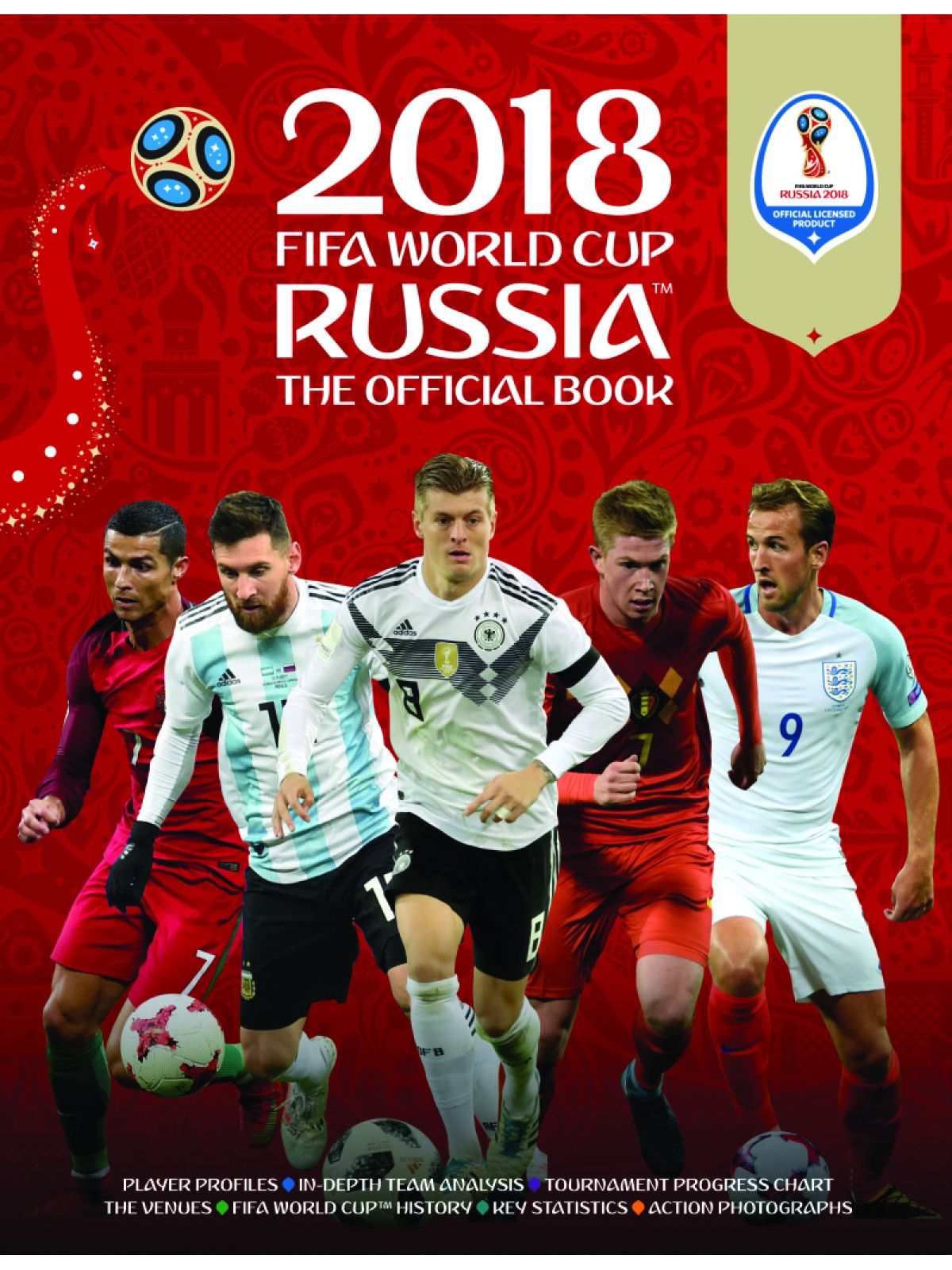 2018 FIFA WORLD CUP RUSSIA THE OFFICIAL BOOK  Купить Книгу на Английском
