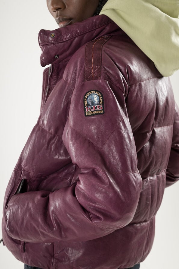PIA LEATHER Кожаная куртка цвета DEEP ORCHID для Женщин | Parajumpers®