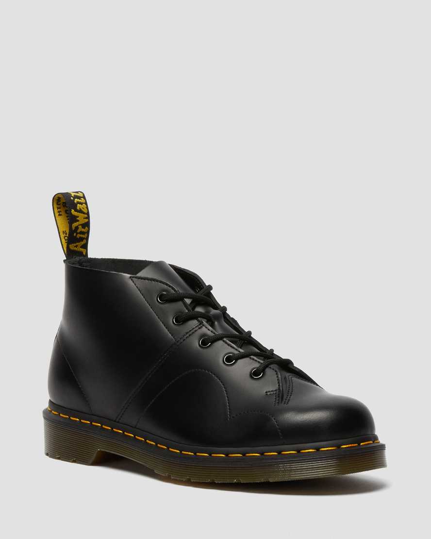 DR MARTENS Church Smooth Leather Monkey Boots
