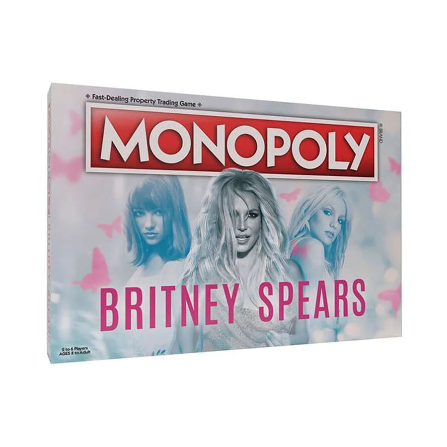 MONOPOLY Britney Spears МОНОПОЛИЯ Бритни Спирс Настольная Игра